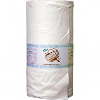 El Warm Cotton Company bateo By-The-Yard Tamaño completo / reina 90 en x 40 km, White