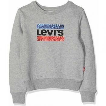 Levi's kids Sweat Shirt NM15567 Sudadera, Gris