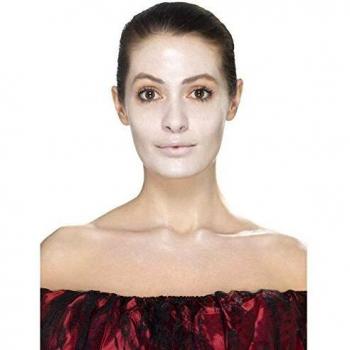 Smiffy'S 41570 Kit De Calcomanías Para La Cara Del Día De Muertos, Rojo / Negro, Tamaño Único