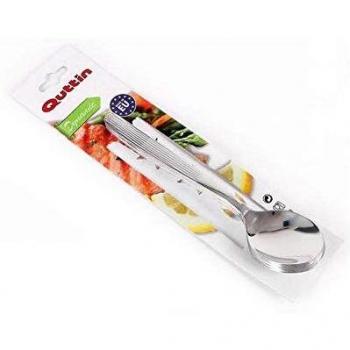 Quttin Set Dynamic 104839 Cuchara de Postre, Multicolor, 6 uds, Plastic