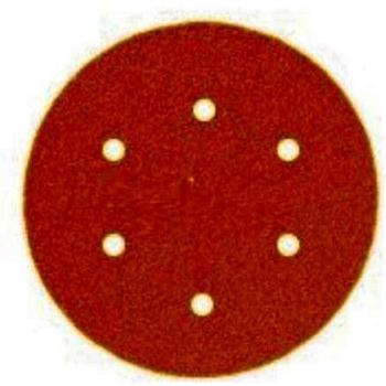 Disco velcr.papel corind.150mm g400 6a