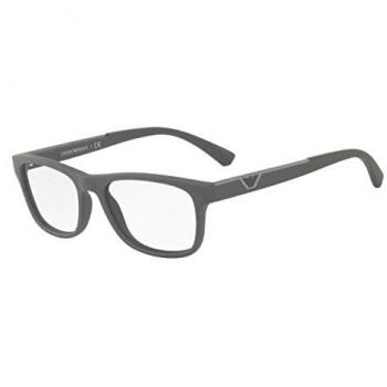 Emporio Armani - EA 3082, Geométrico, propionate, hombre, GREY RUBBER