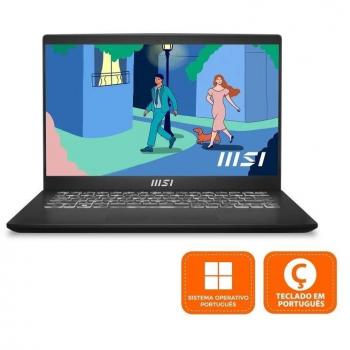MSI Modern 14 C12M-051PT Portátil con Intel Core i7, 16GB RAM y 1TB SSD de 14'' (Windows 11)