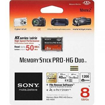 Sony MSHX8A 8GB Memoria Flash - Tarjeta de Memoria
