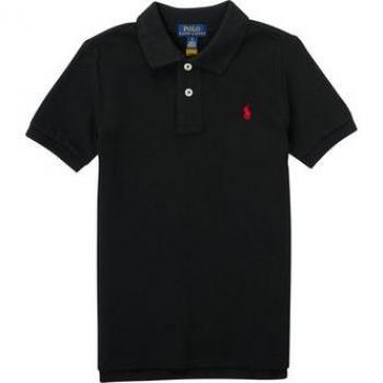 Polo Ralph Lauren Polo de niño en negro con logo