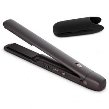 Plancha de Pelo Inalámbrica Medion LIFE HS2, Cerámica/Turmalina, 5 Niveles de Temperatura (165° - 210°), Pantalla Digital
