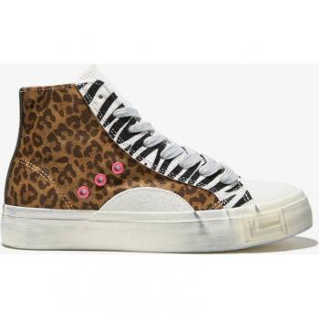 Zapatillas Altas de Mujer Half Moon High en Blanco