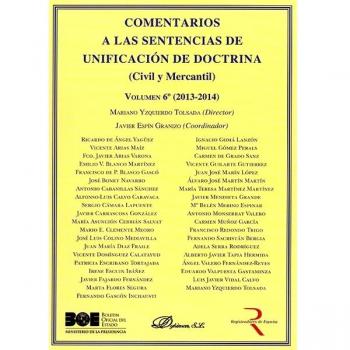 Comentarios a las Sentencias de Unificación de Doctrina. Civil y Mercantil. Volumen 6. 2013-2014