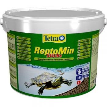 Alimento completo para tortugas acuáticas ReptoMin 10 litros Tetra