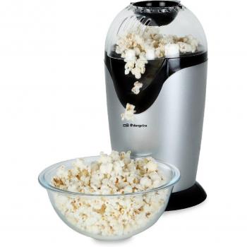 Orbegozo - Palomitero Pa4225, 1200W, Plata, Sin Aceite