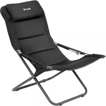 Outwell Galana Camping Silla, Black, 61 x 85 x 90 cm