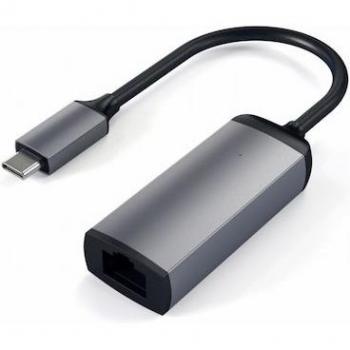 Satechi Space Gray USB-C Gigabit Ethernet Adapter