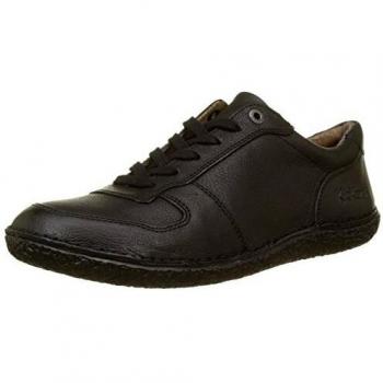 Kickers Home, Zapatos de Cordones Derby Mujer, Negro 81, 37 EU
