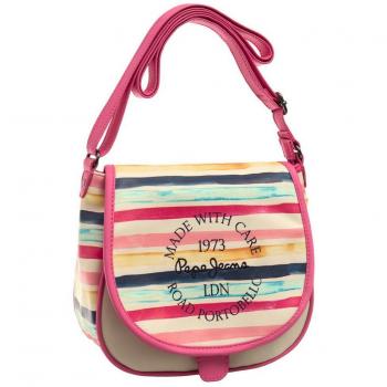 Pepe Jeans Hallia Bolso Bandolera, 4.01 litros, Multicolor
