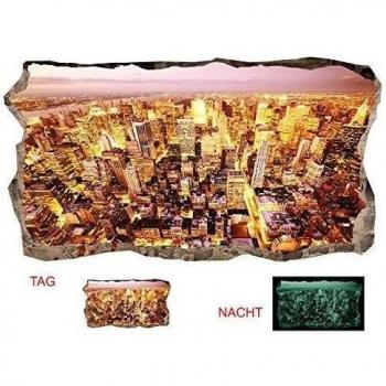 Noctilucent 3D Papel de pared, Startonight murales de pared, Wolken, 220 cm x 120 cm.