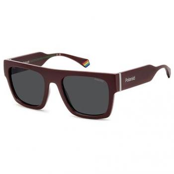 Gafas de sol Polaroid PLD 6224/S/X Granate Unisex con Lente Polarizada Rectangular