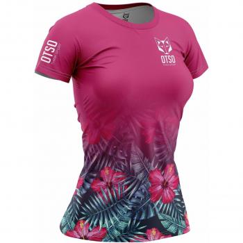 Camiseta de Mujer Otso Tropical de Manga Corta