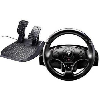 Thrustmaster T100 Force Feedback - Volante con 2 pedales