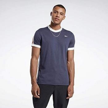 Reebok Te Ll SS Graphic tee Camiseta, Hombre, hernvy, M
