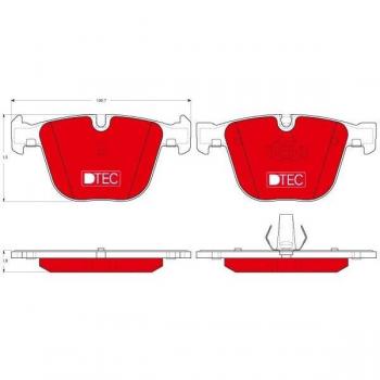 Pastillas de freno TRW GDB1502DTE - Juego de pastillas de freno, marca TRW, modelo GDB1502DTE