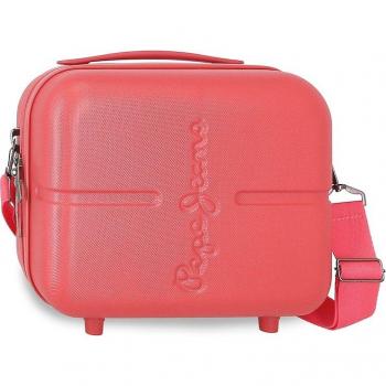 Neceser ABS adaptable a trolley Pepe Jeans Highlight coral