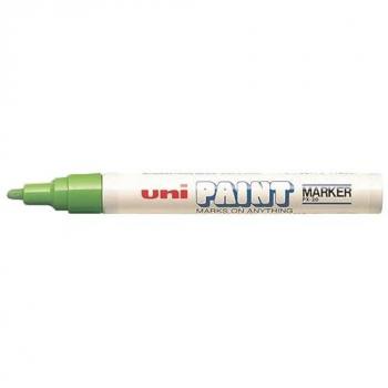 Rotulador Permanente Uni-Ball PX-20 Verde Claro (Paquete de 12 Unidades)