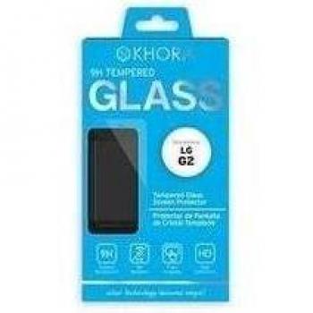 Khora Mobile KH-23814 - Protector de pantalla para LG G2, transparente