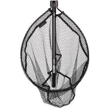 Red de Landing Spro Flick Xtender 50/230 - Plegable, 57cm de Encombrement, Longitud 2.3m, Color Negro