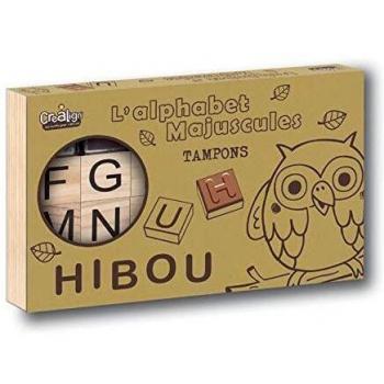 Crea Lign'- L'Alphabet Majuscule Estuche CL149, Madera