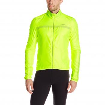 Craft – Chaqueta cortavientos para Feather Light Jacket, hombre, color Amarillo - Flumino, tamaño M