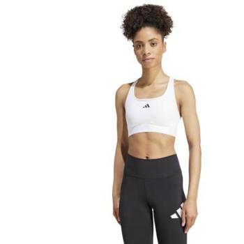 Adidas Powerreact Women's Sports Bra - White XS