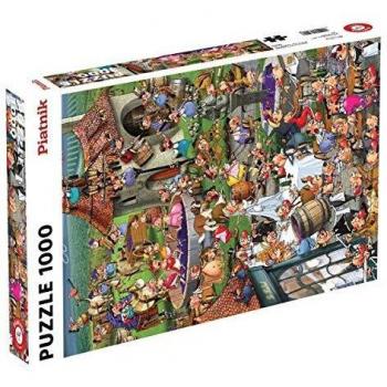 Story of Wine 1000-Piece Puzzle by François Ruyer