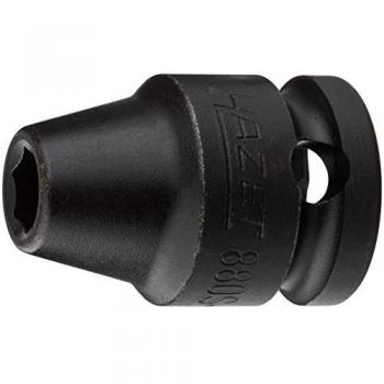 Inserto de llave de impacto Hazet 880S-6, exterior hexagonal, cuadrado hueco 3/8 (10 mm), tamaño 6 mm