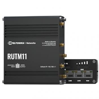 Router Industrial LTE Cat 6 Teltonika RUTM11, Wi-Fi, 4G/3G, Doble SIM
