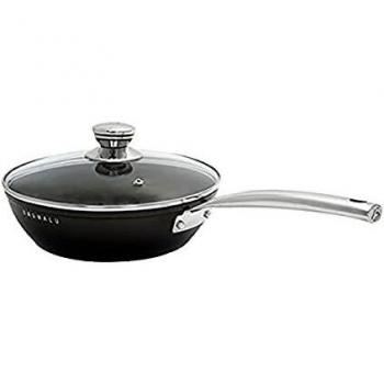 Sartén Baumalu Black Edition Ø 28 cm Acero Inoxidable con Cubre y Aluminio Forjado