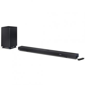 Sharp HT-SBW55121 Barra de Sonido 5.1.2 Dolby Atmos/DTS:X con Subwoofer Inalámbrico y Potencia Máxima de 650W