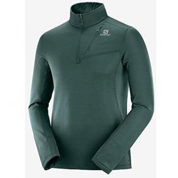 SALOMON Grid HZ Chaqueta, Hombre, Green Gables, M
