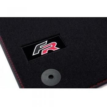 FR Alfombras de coche para SeatLeon 3 III SC 5F 3-puertas año 2013-