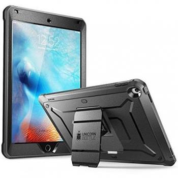 SUPCASE iPad 9.7 Case 2018/2017, [Unicorn Beetle PRO Series] Full-body Rugged Protective Case with Built-in Screen Protector