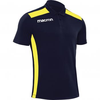 Macron Folk Blue Polo Shirt M