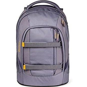 Adjustable Purple Wave Pattern School Backpack - Satch Pack Mesmerize