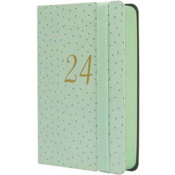 Agenda Finocam 2024 Joy F2 Día Página Confeti Encuadernada Flexi Multicolor Multilingüe 82x127mm