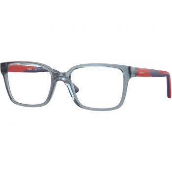 Vogue Eyewear VY2026 Kids 2966 Kids' Eyeglasses Blue Size 49 - Frame Only, Free Lenses, HSA/FSA Insurance, Blue Light Block Available