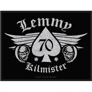 Motorhead Lemmy 70 Negro Parche