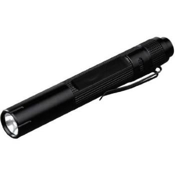 Hama Classic (Bolígrafo Linterna, Negro, LED, 30000 h, 17 LM, 30 m)
