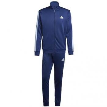 Chándal Adidas 3 Bandas Woven para Hombre en French Terry, Azul Oscuro, Talla M