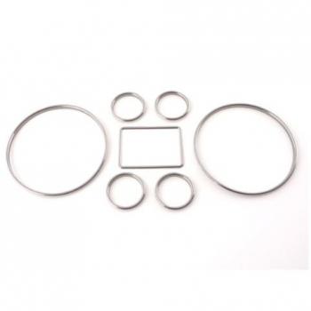 Tacómetro cromado Akhan TR10AUDI para Audi A3 8L (1996-2003) Audi A4 B5 (1994/11-2000/10) Audi A6 4B (1997/07-2005/01)