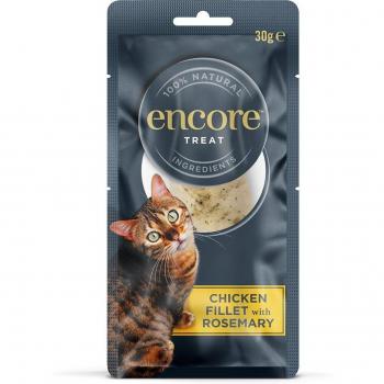 Encore Cat Treat Filete de pollo con romero - Pack económico
