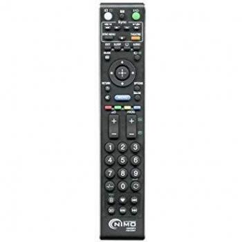 NIMO MAN3074 Mando a Distancia Universal para Sony, Negro