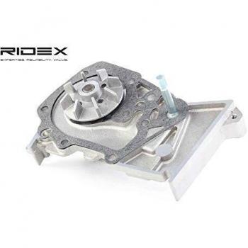 Bomba de agua RIDEX 1260W0045 para RENAULT, NISSAN y DACIA con 20 dientes, incluye juntas y sin tapa mecánica